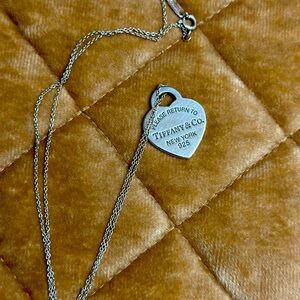 Sterling silver Tiffany & Co necklace.